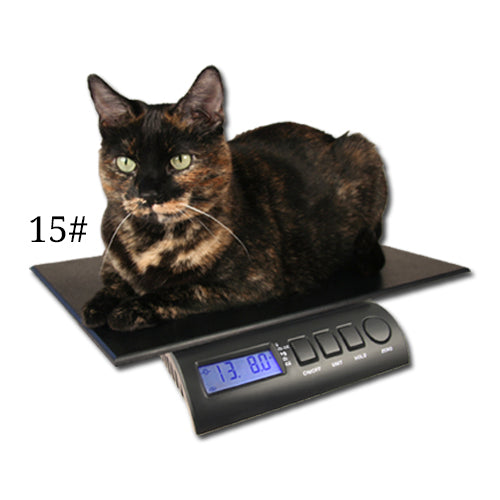 ZIEIS Digital Pet and Animal Scale - Z15P-DURA1216 (15# x 0.1oz / 7000