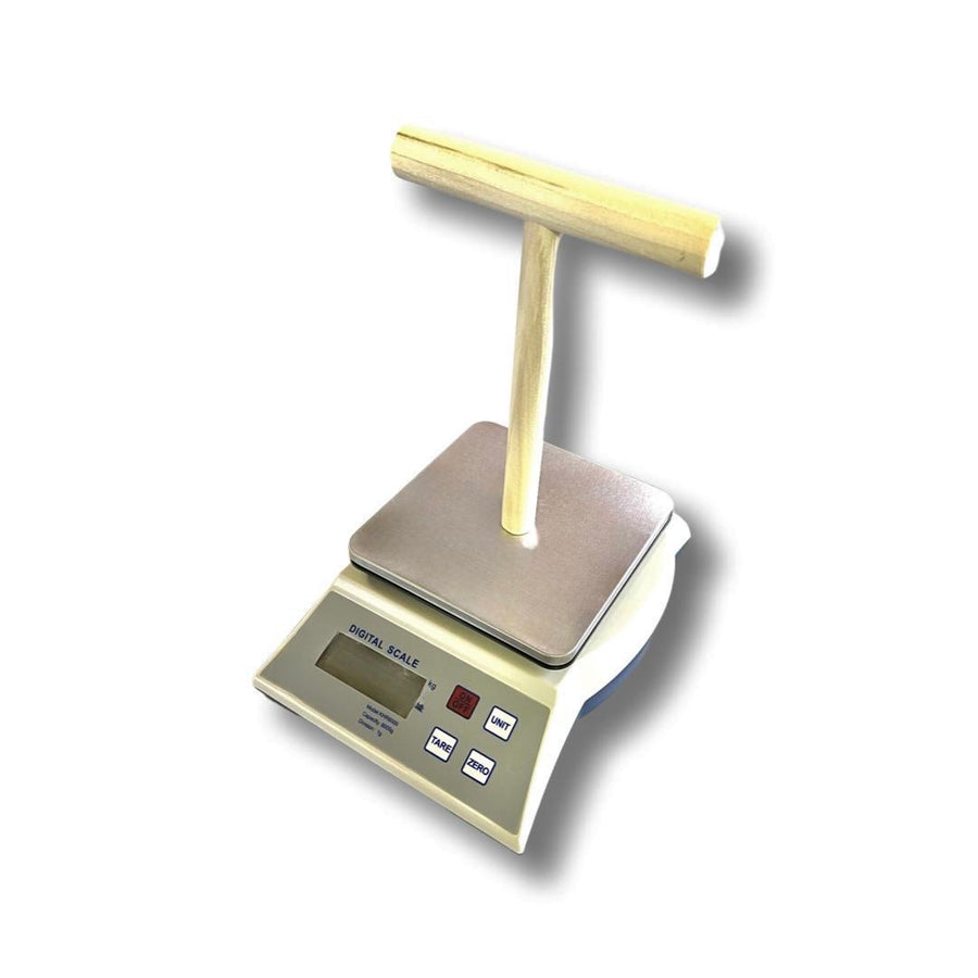 Weighing birds on digital scales – Robin/Peso con bilancia elettronica